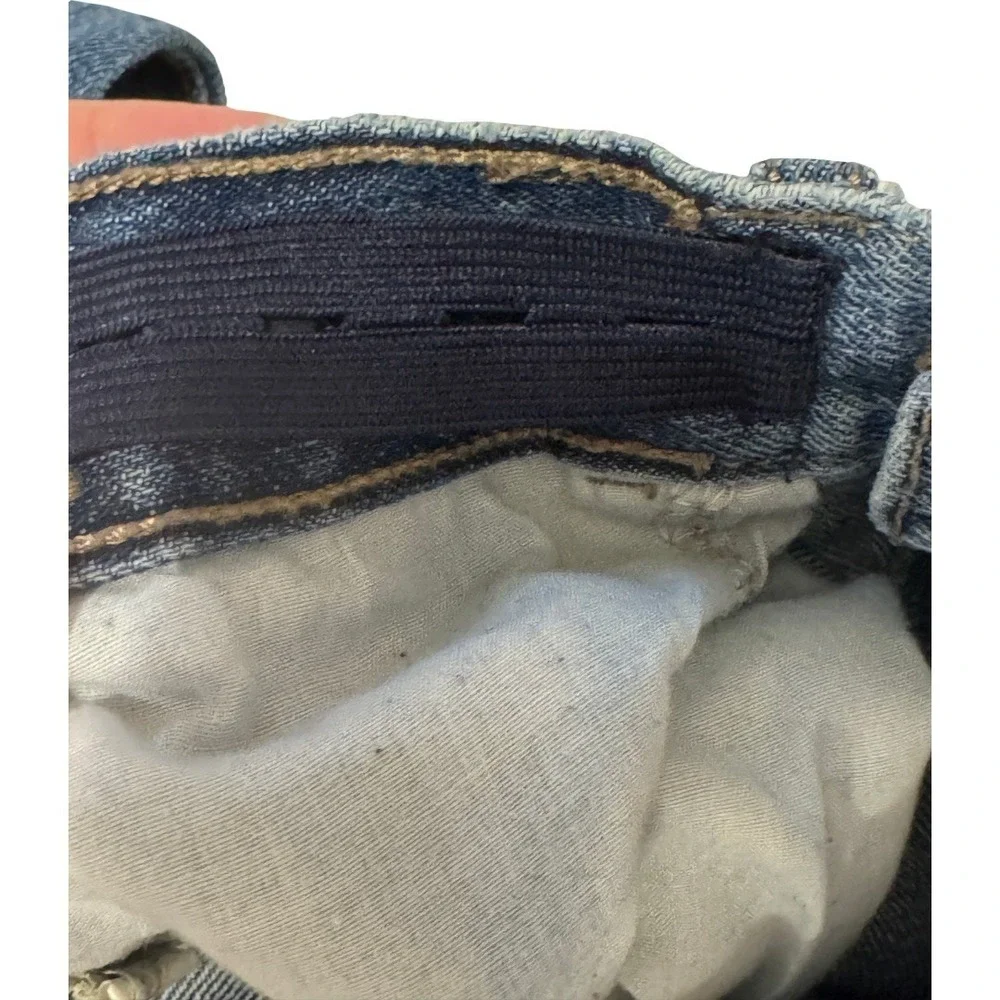 The Childrens Place Bootcut Jeans Boys Size‎ 12 Slim Blue Denim Adjustable Waist